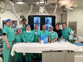 Baptist Health Deaconess Madisonville team performs first Amulet procedure