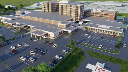 New ED entrance, Cancer Center and Same Day Surgery